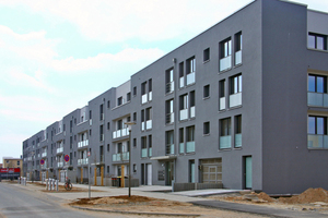  Gesamtansicht Wohnbebauung „Thomas-Dehler-Straße“ in Erlangen 